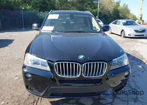 2013 BMW X3 xDrive28I from USA, damaged, VIN 5UXWX9C54D0A30613